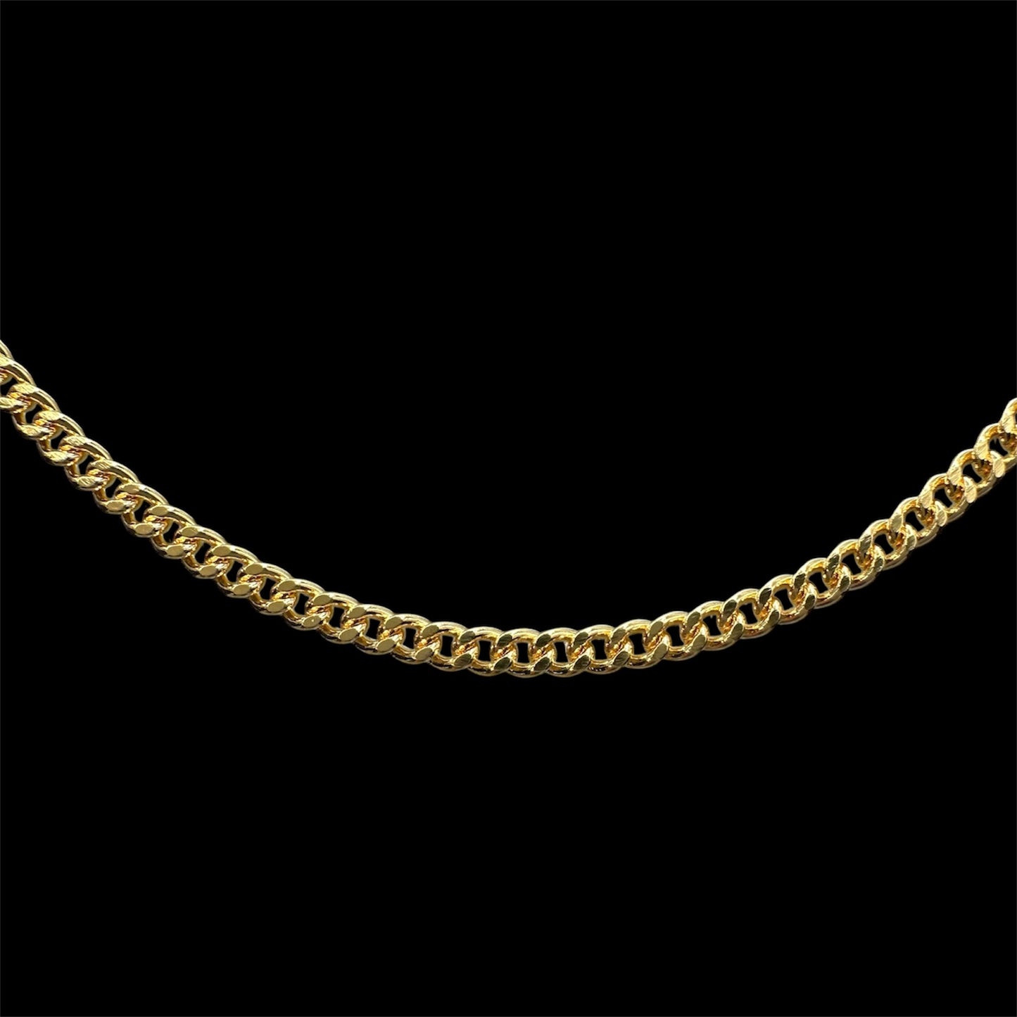 Curb chain 2mm - Gold