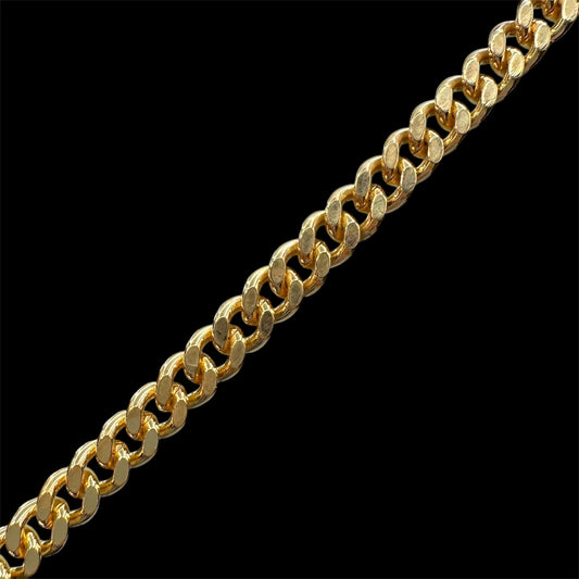 Curb chain 3mm - Gold
